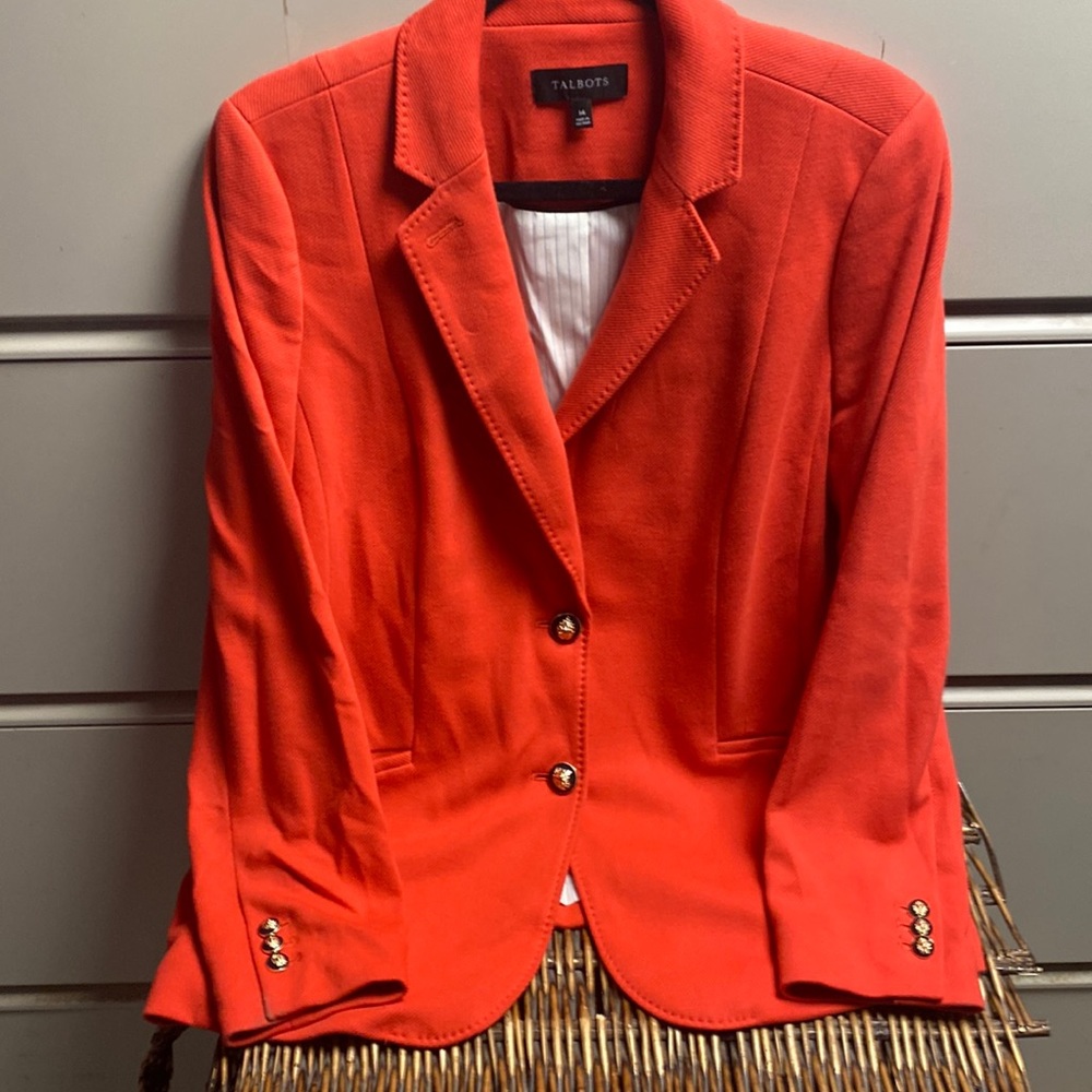 Talbots New Bright & Beautiful Blazer